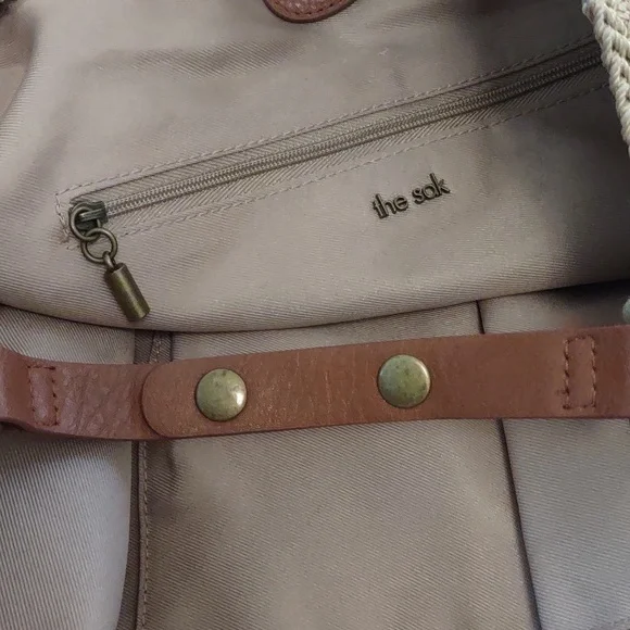 The Sak Roma Crochet Shopper Tote - Picture 8 of 10